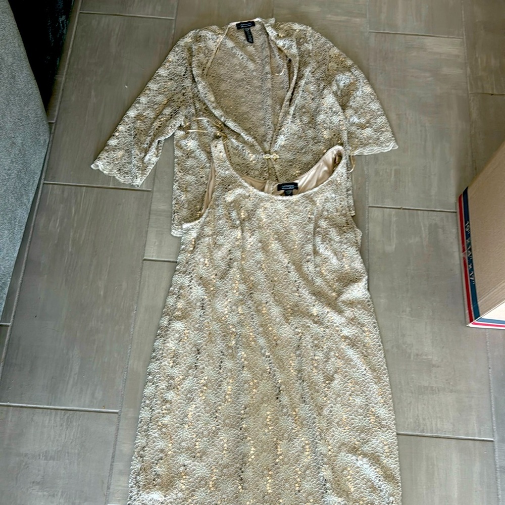 R&M Richards Blouse & Dress Combo